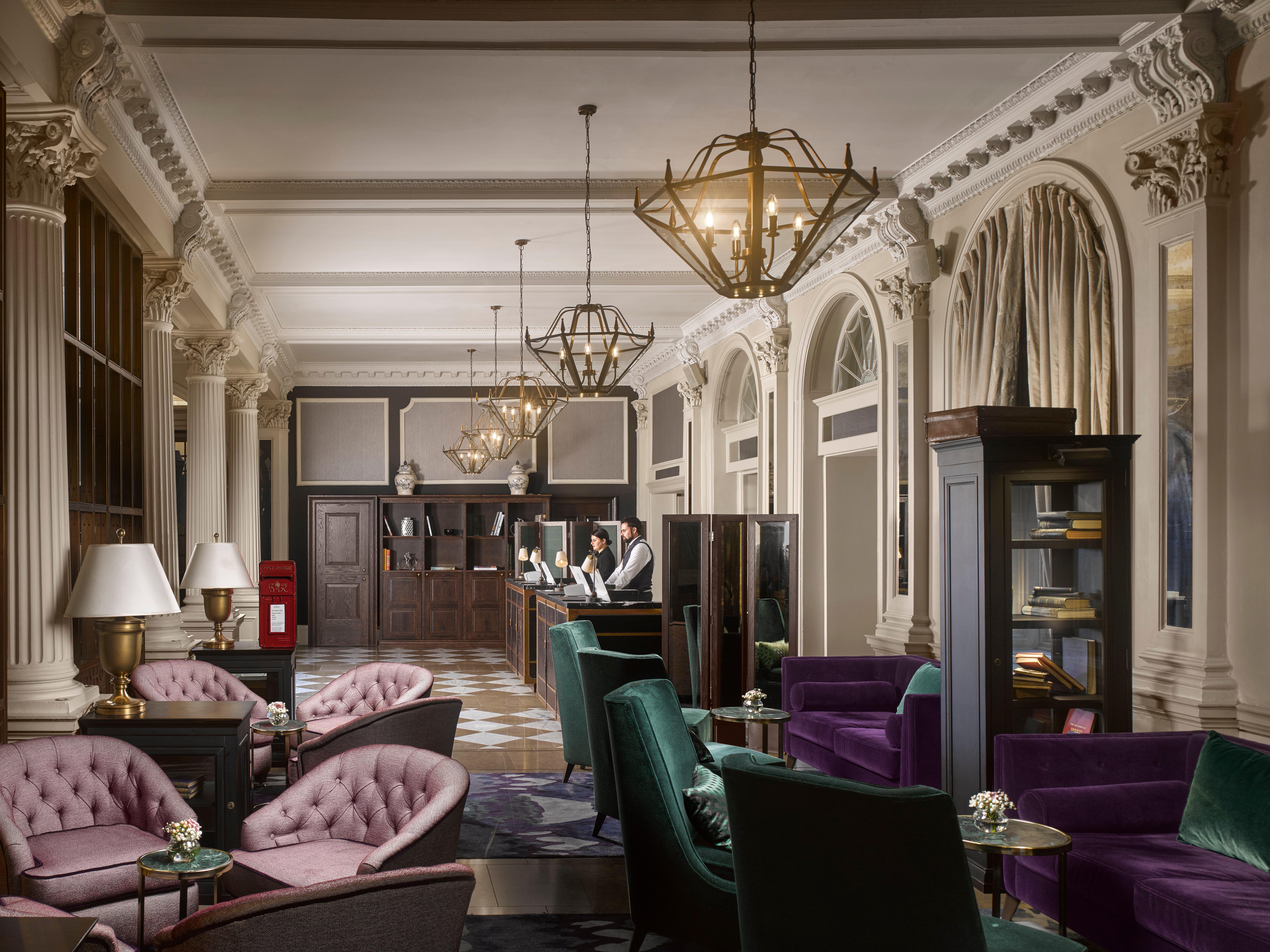 فندق إنتركونتيننتال إدنبرة ذا جورج المظهر الخارجي الصورة The hotel's lobby