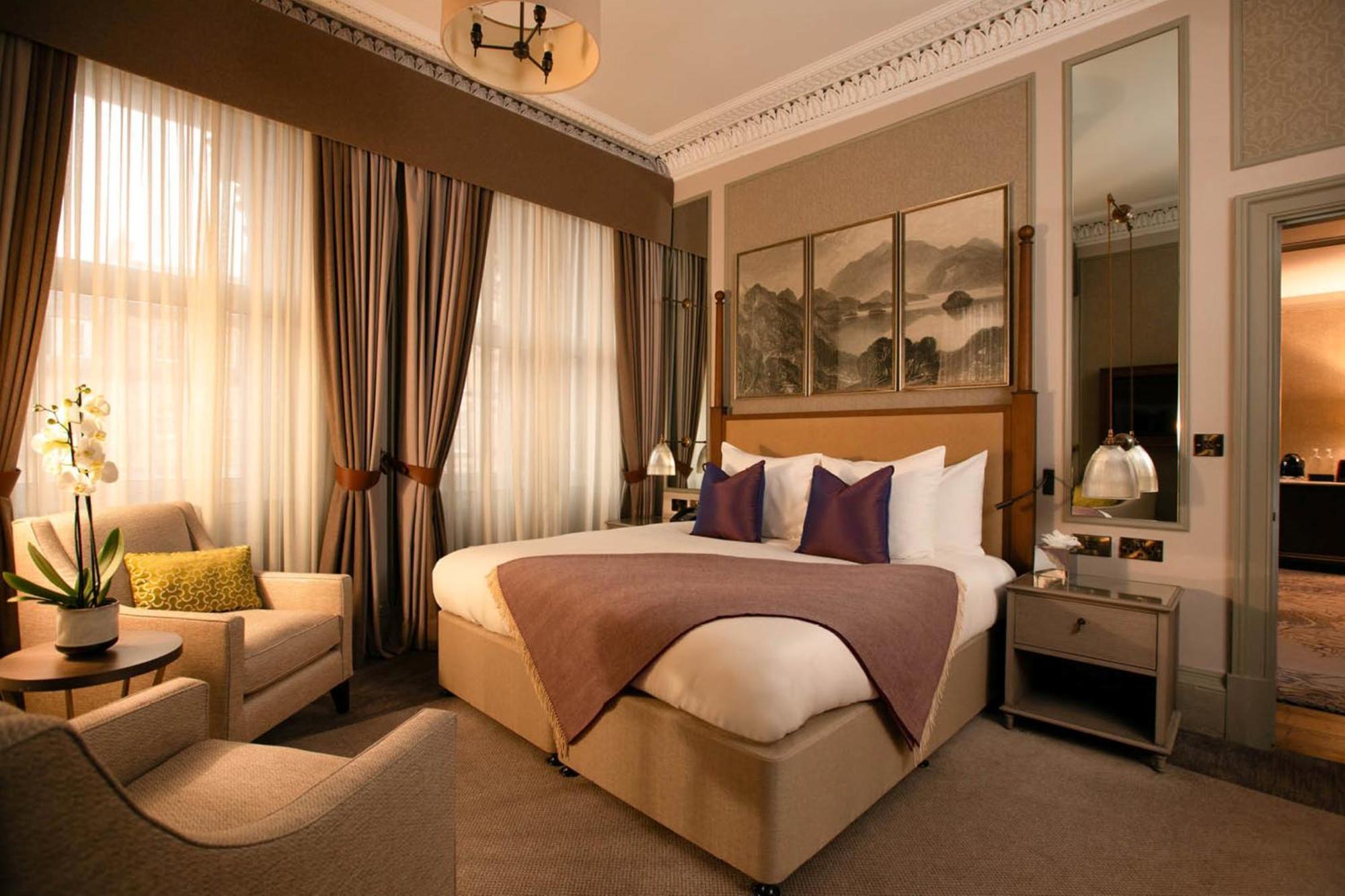 فندق إنتركونتيننتال إدنبرة ذا جورج المظهر الخارجي الصورة A bedroom at the hotel