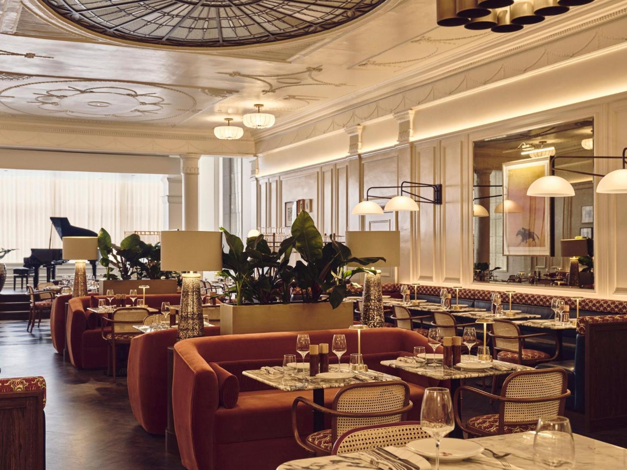 فندق إنتركونتيننتال إدنبرة ذا جورج المظهر الخارجي الصورة The interior of the restaurant