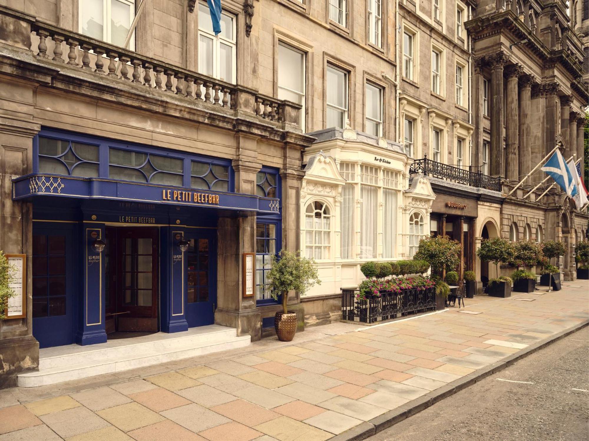 فندق إنتركونتيننتال إدنبرة ذا جورج المظهر الخارجي الصورة The hotel's entrance